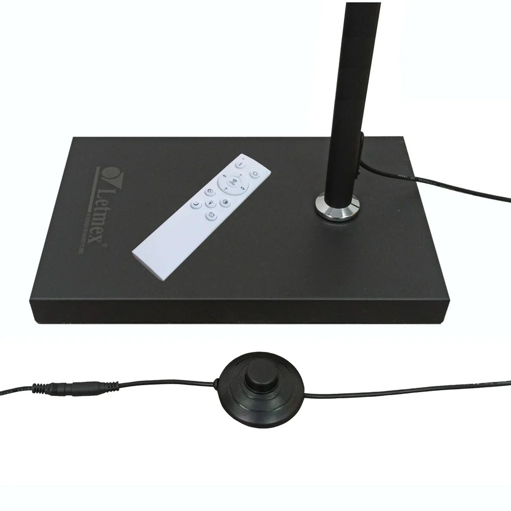 Lampara Semi Circular Led calida Y fria con control remoto RL06