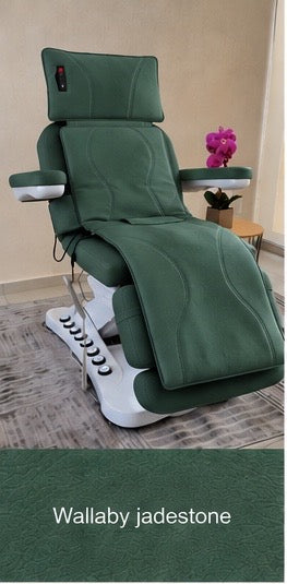 Colchoneta Masajeadora Calor Cuerpo Plegable 10 Motores